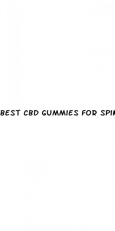 best cbd gummies for spinal stenosis