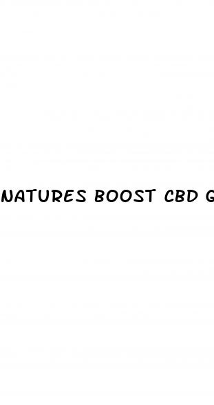 natures boost cbd gummies price