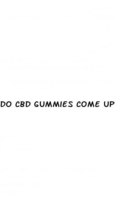 do cbd gummies come up on drug tests