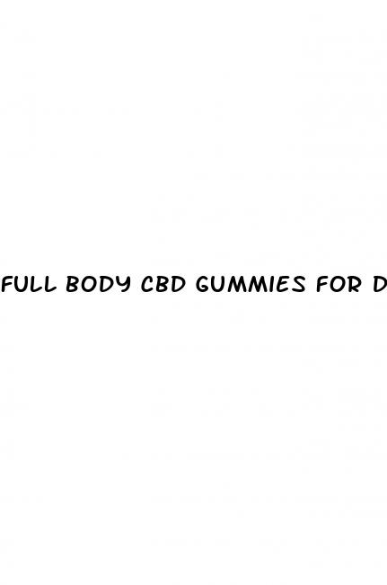 full body cbd gummies for diabetes