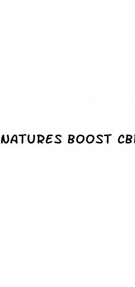 natures boost cbd gummies for diabetes