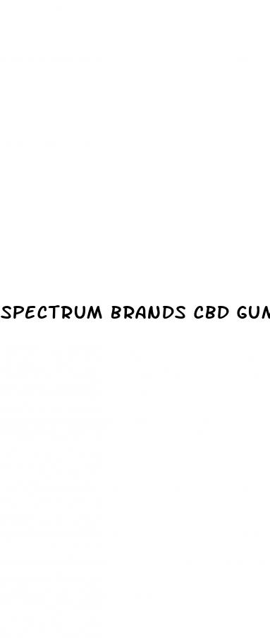 spectrum brands cbd gummies