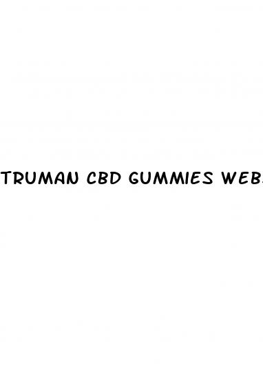 truman cbd gummies website