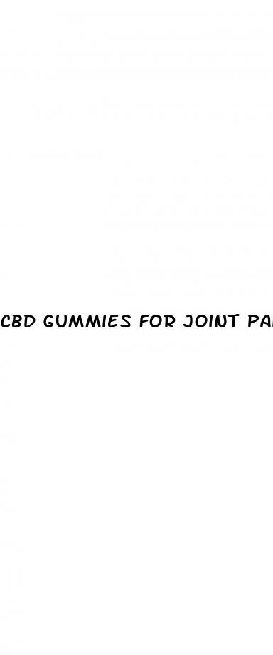 cbd gummies for joint pain near me