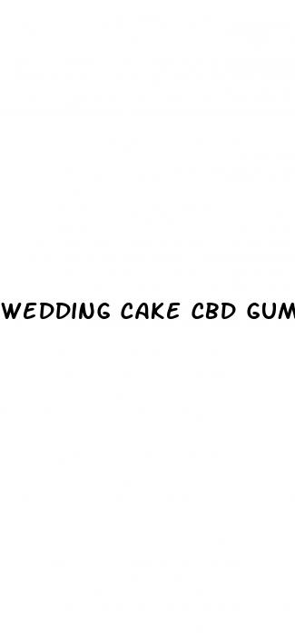 wedding cake cbd gummies