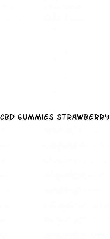 cbd gummies strawberry lemonade