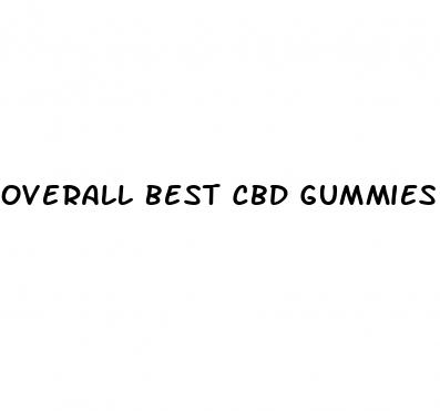 overall best cbd gummies for pain