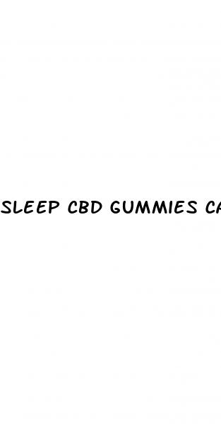 sleep cbd gummies canada