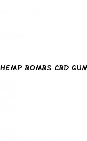 hemp bombs cbd gummies high potency