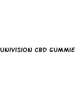 univision cbd gummies