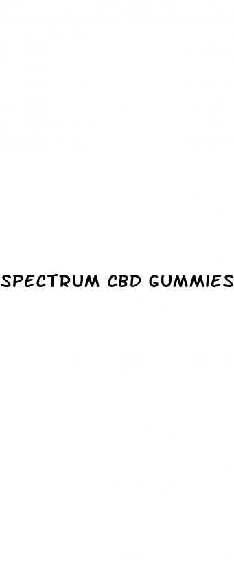 spectrum cbd gummies for erectile dysfunction