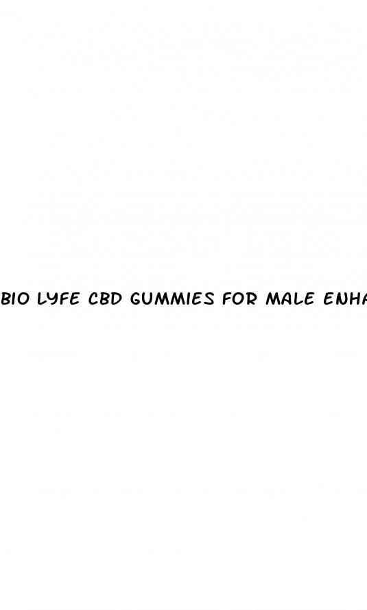 bio lyfe cbd gummies for male enhancement