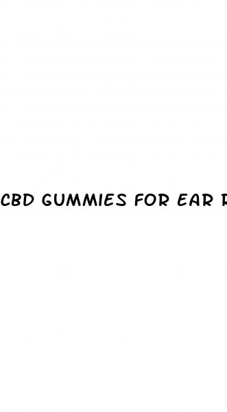 cbd gummies for ear ringing shark tank