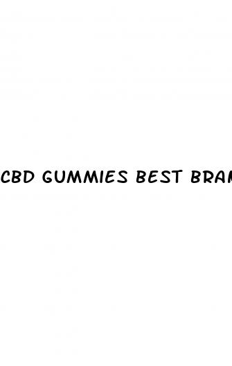 cbd gummies best brand