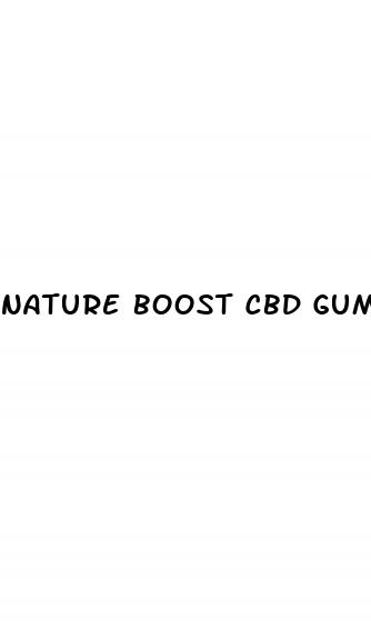 nature boost cbd gummies for erectile dysfunction