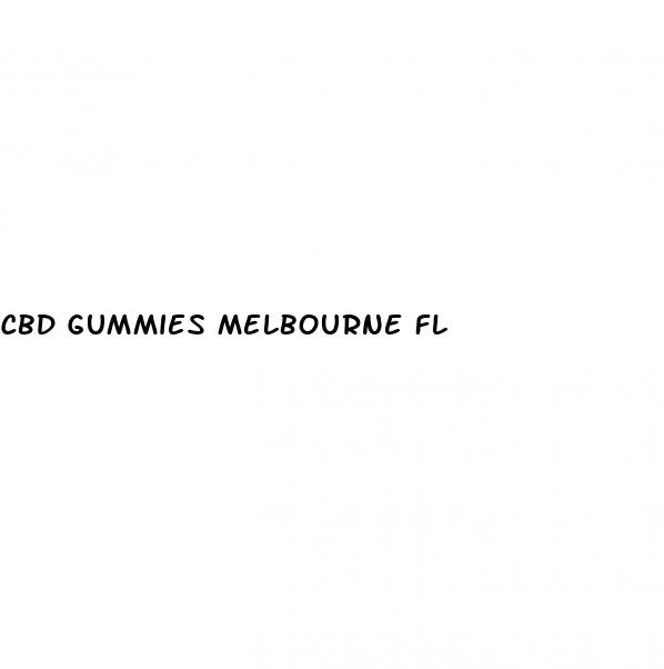 cbd gummies melbourne fl