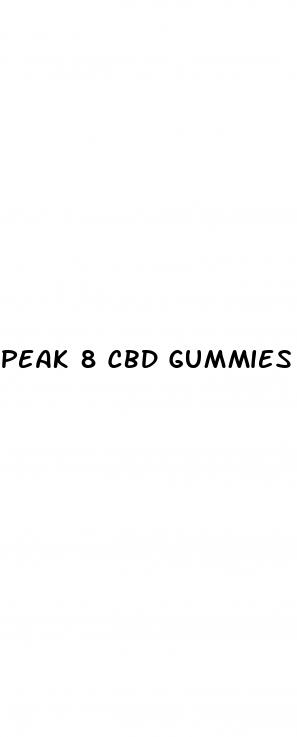 peak 8 cbd gummies blood