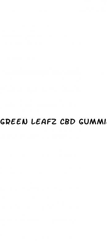 green leafz cbd gummies review