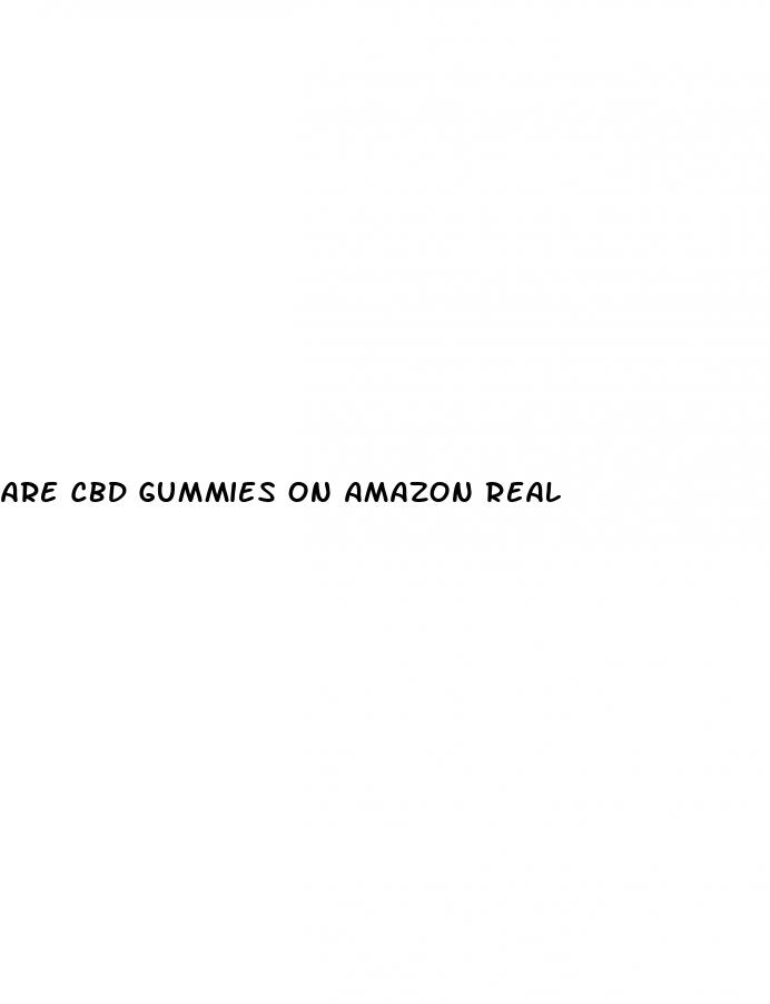 are cbd gummies on amazon real