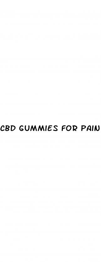 cbd gummies for pain relief near me