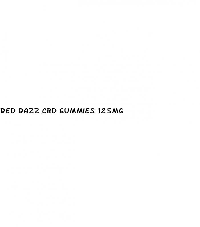 red razz cbd gummies 125mg