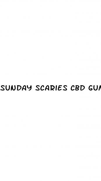 sunday scaries cbd gummies uk