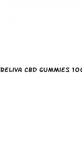 reliva cbd gummies 100mg