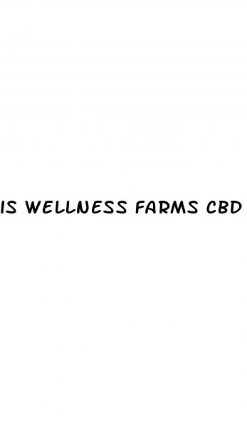 is wellness farms cbd gummies legit