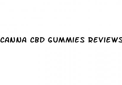 canna cbd gummies reviews