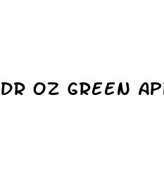 dr oz green apple cbd gummies