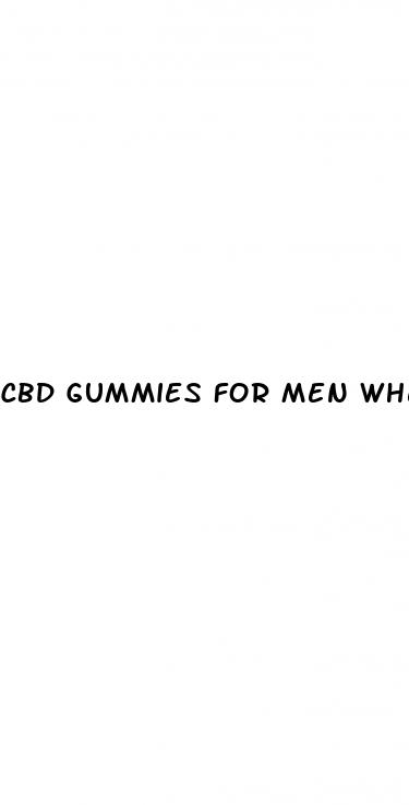 cbd gummies for men where to buy