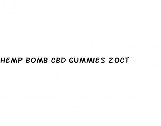 hemp bomb cbd gummies 20ct