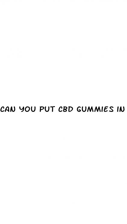 can you put cbd gummies in your luggage