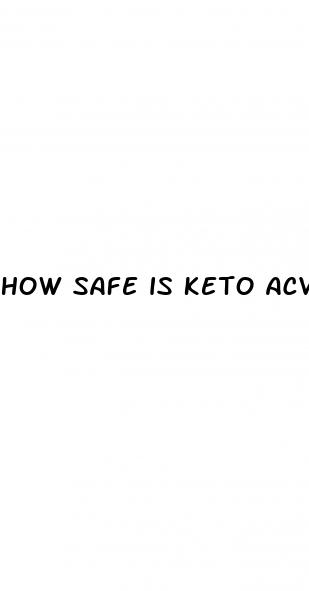 how safe is keto acv gummies