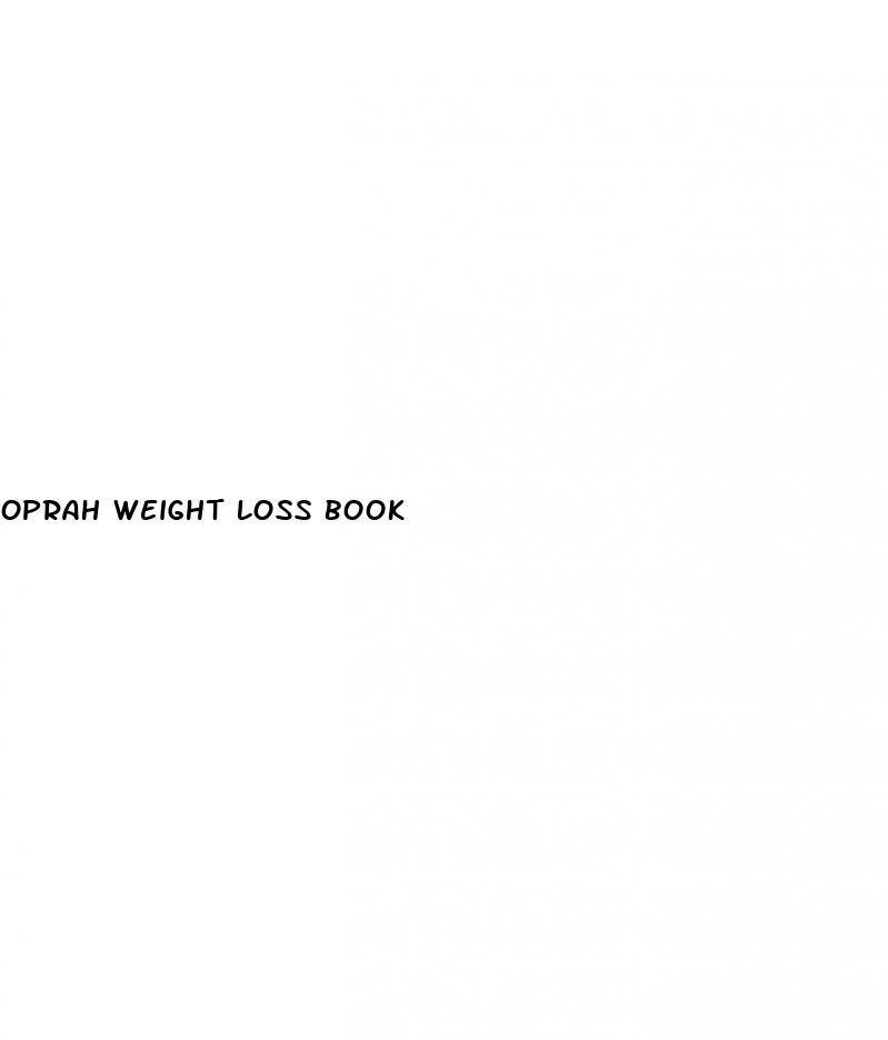 oprah weight loss book