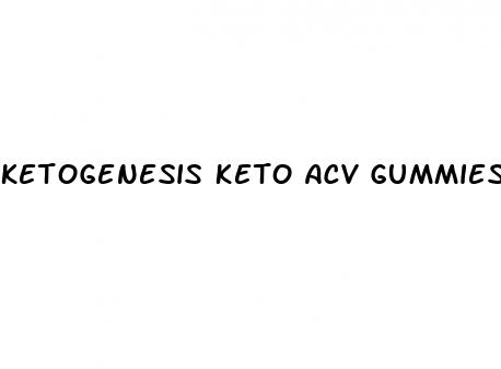 ketogenesis keto acv gummies