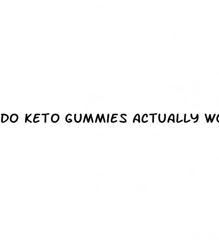 do keto gummies actually work