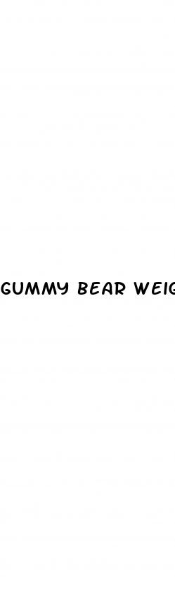 gummy bear weight loss