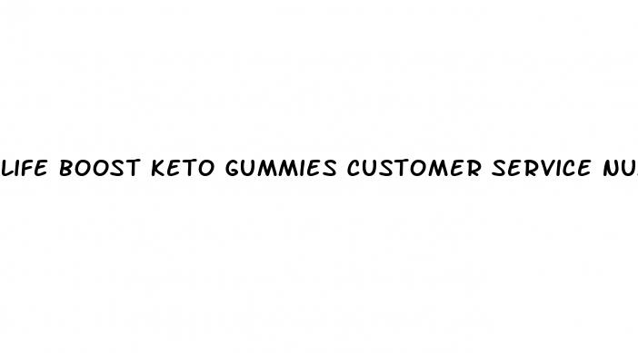 life boost keto gummies customer service number