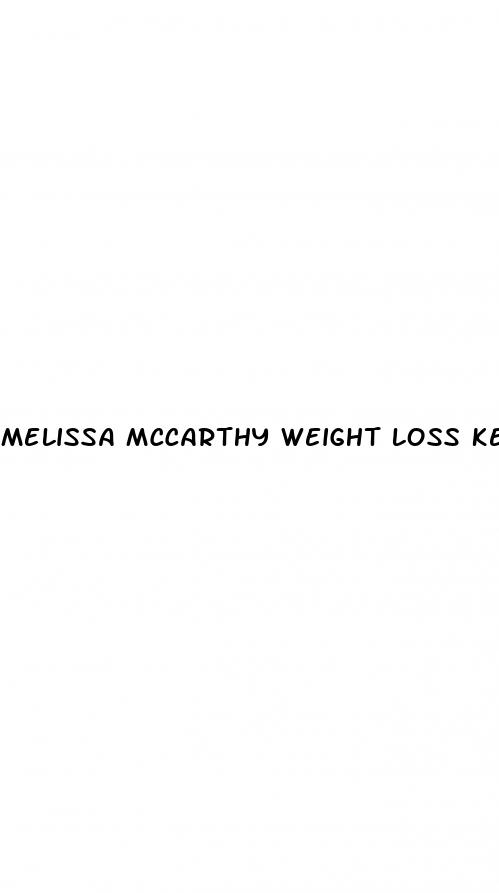 melissa mccarthy weight loss keto