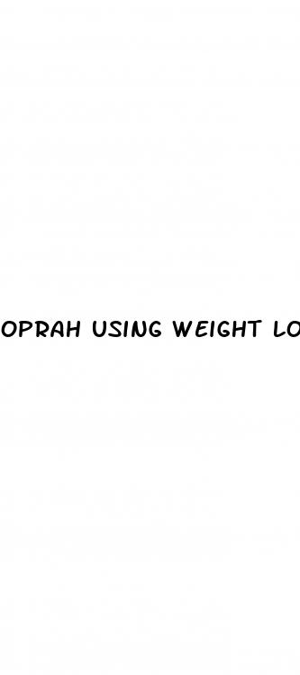 oprah using weight loss medication