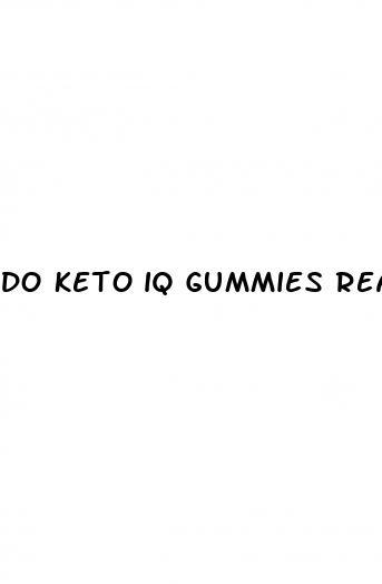 do keto iq gummies really work