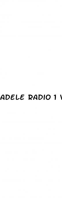 adele radio 1 weight loss