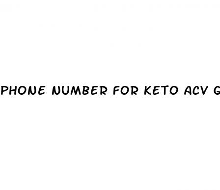 phone number for keto acv gummies