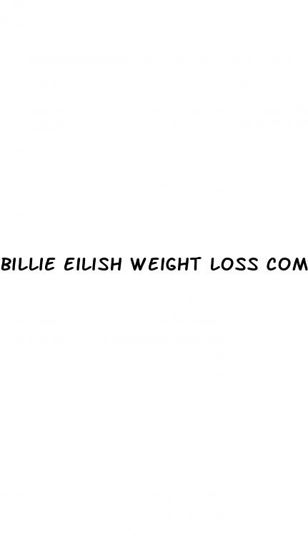 billie eilish weight loss company