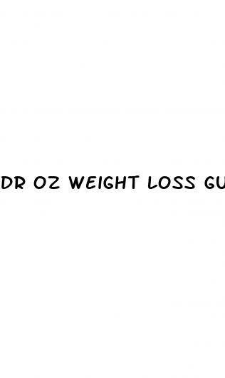 dr oz weight loss gummie