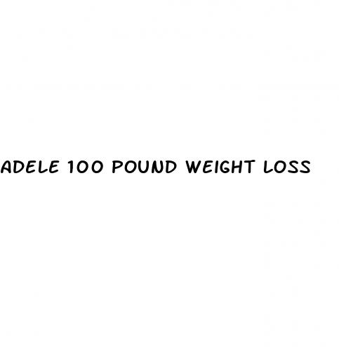 adele 100 pound weight loss