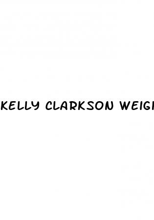 kelly clarkson weight loss commercial