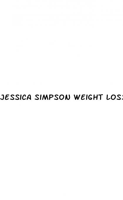 jessica simpson weight loss journey