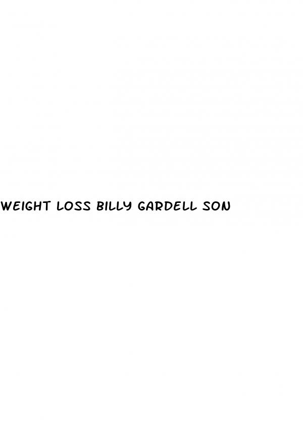 weight loss billy gardell son